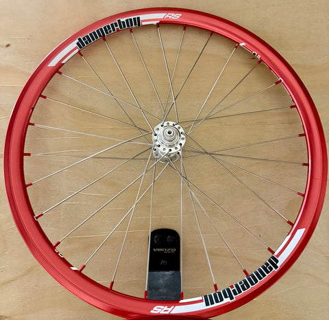 Expert 28h Dangerboy Wheelset Red