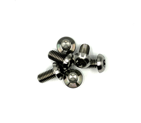 Dangerboy Titanium BMX/MTB Rotor Bolt Set (6 Pieces)
