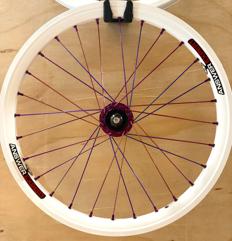 Expert 28h Answer/Dangerboy Wheelset White