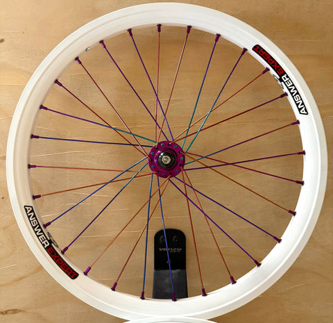 Expert 28h Answer/Dangerboy Wheelset White