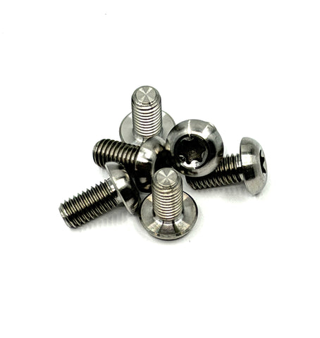 Dangerboy Titanium BMX/MTB Rotor Bolt Set (6 Pieces)